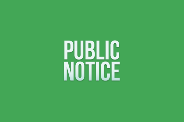 Public Notice Banner